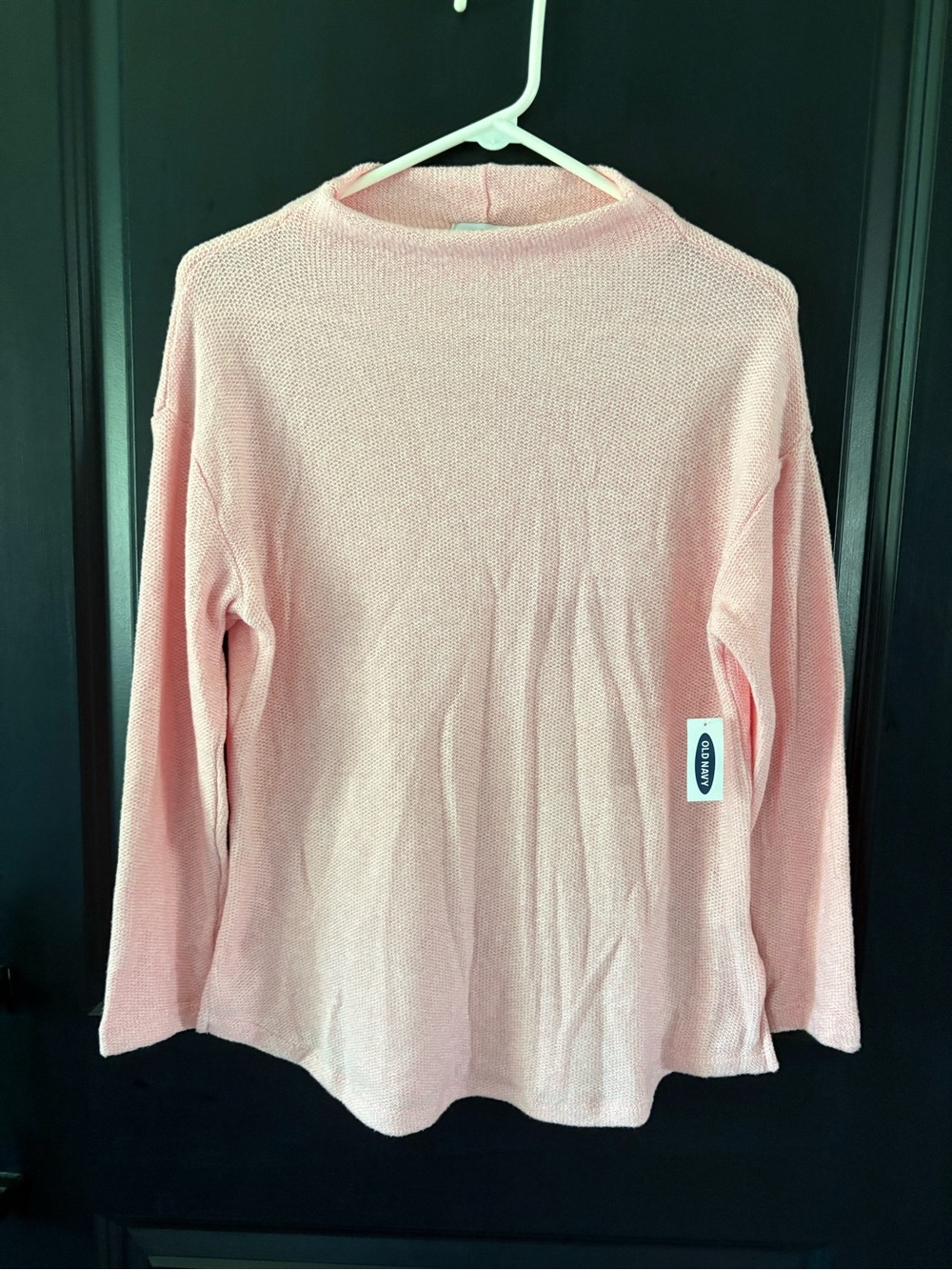 Old Navy Pink Long Sleeve Knit Top